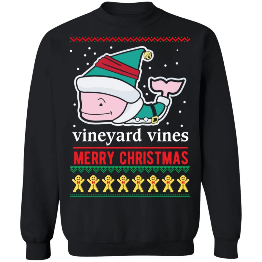 Vineyard Vines Merry Christmas Sweater