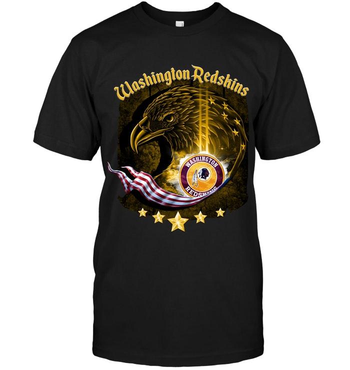 Washington Redskins Eagle American Flag Shirt