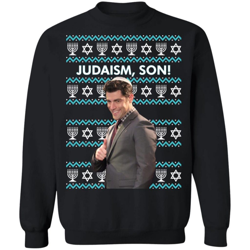 Winston Schmidt Judaism Son Christmas Sweater