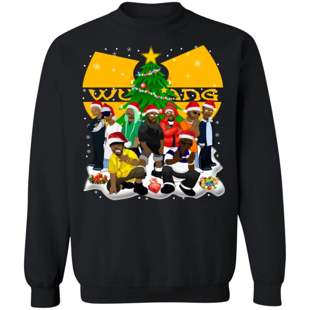 Wu Tang Clan Simpsons Christmas Sweatshirt