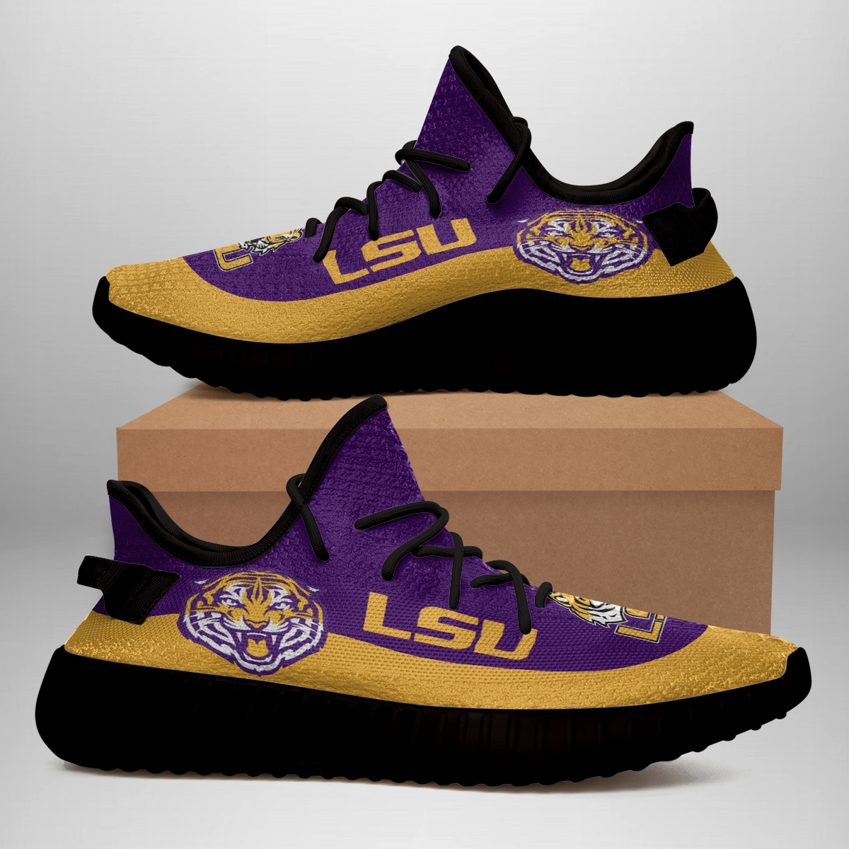 Lsu Tigers Football Shoes Yeezy Shoes
