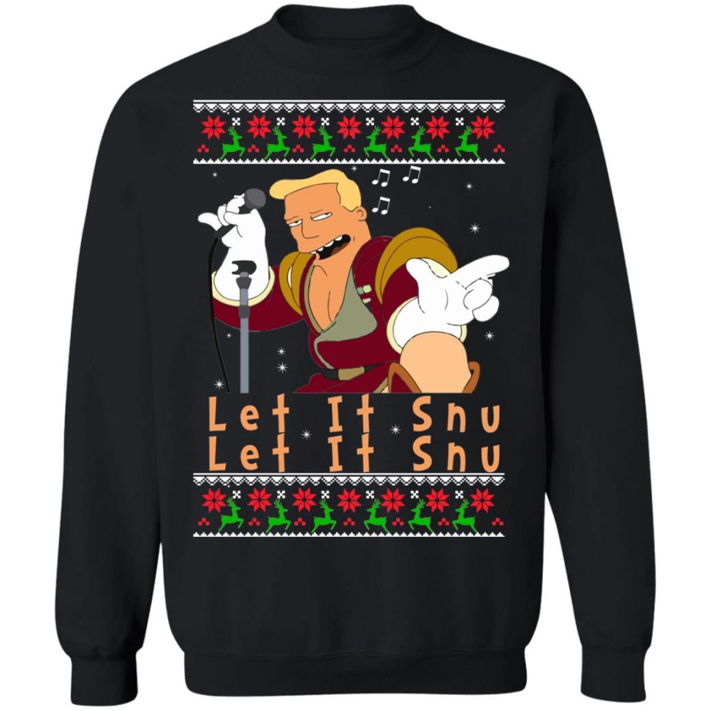 Zapp Brannigan Lets It Snu Christmas Sweater
