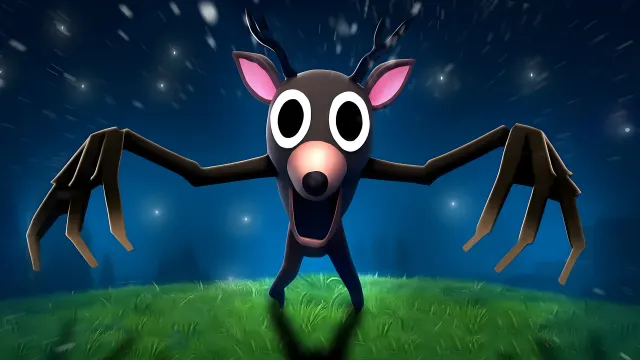 99 Nights In The Forest The Deer Monster Wide Stance wallpaper on Pixipics