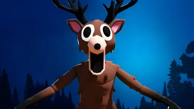 99 Nights In The Forest The Screaming Deer Horror wallpaper on Pixipics