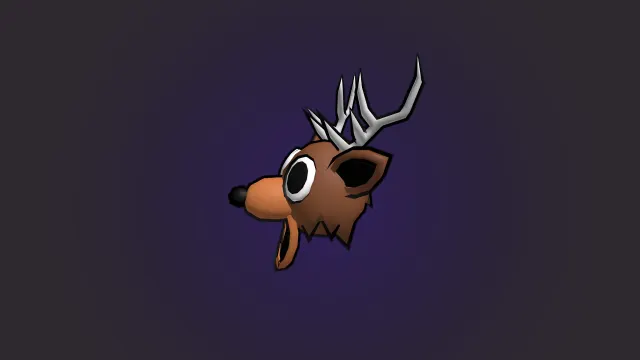 Roblox 99 Nights In The Forest Deer Head Purple wallpaper on Pixipics