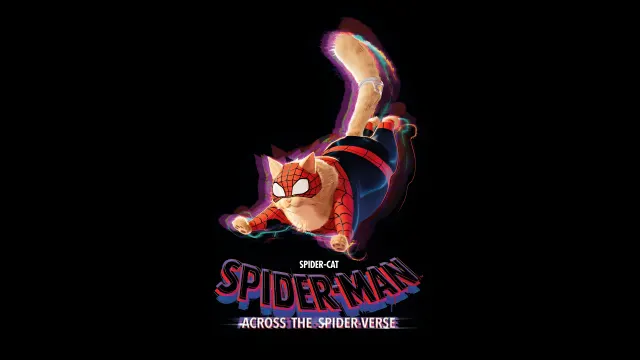 Spider Man Across The Spider Verse Spider Cat wallpaper on Pixipics