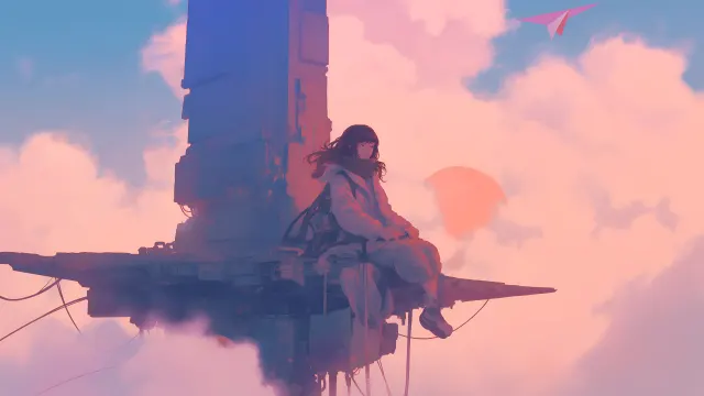 Heavenly Delusion Floating Girl wallpaper on Pixipics