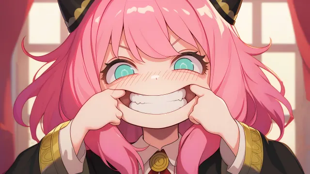 Anya Forger Smug Face Spy X Family Anime wallpaper on Pixipics