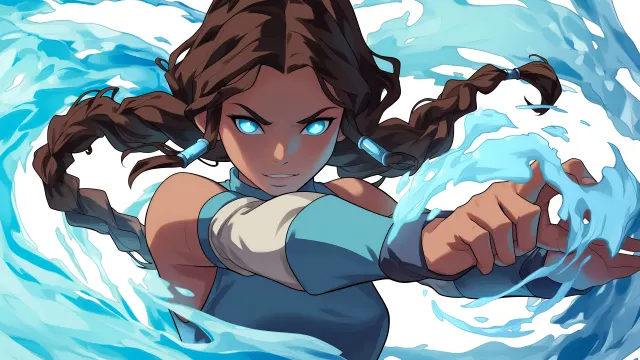 Avatar Katara Waterbending wallpaper on Pixipics
