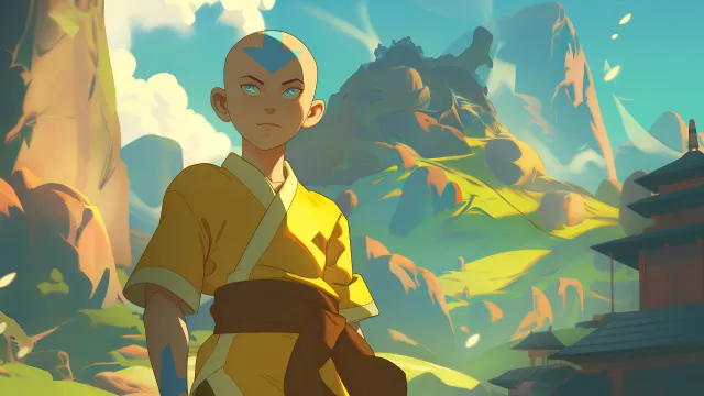 Avatar The Last Airbender Aang Beautiful wallpaper on Pixipics
