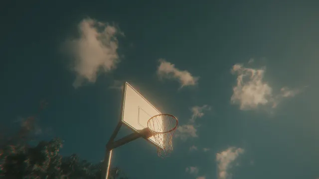 Basketball Hoop Low Angle wallpaper on Pixipics