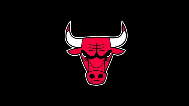 Chicago Bulls Logo Black wallpaper on Pixipics