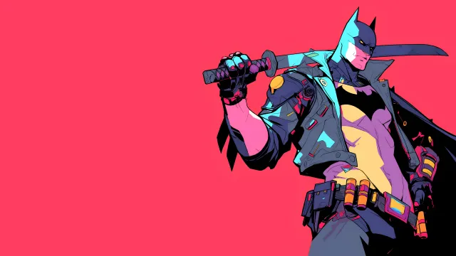 Dc Batman Cyberpunk Samurai Katana wallpaper on Pixipics