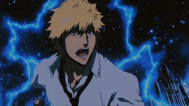 Bleach Ichigo Kurosaki Is Shouting wallpaper on Pixipics