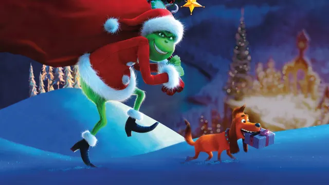 The Grinch Stealing Christmas Gifts With Max wallpaper on Pixipics