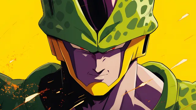 Dragon Ball Cell Yellow wallpaper on Pixipics