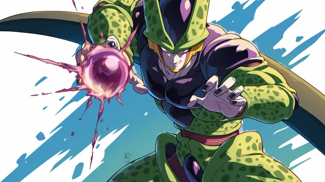 Dragon Ball Perfect Cell Action wallpaper on Pixipics