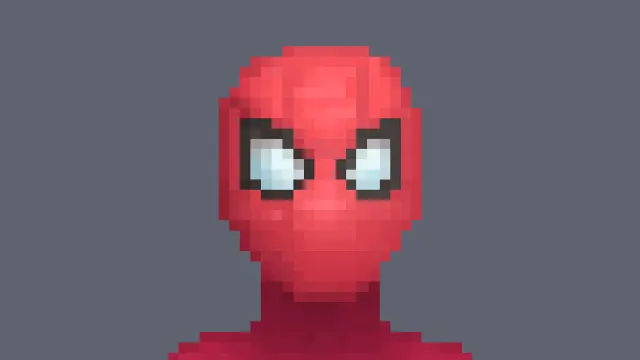 Pixel Art Spider Man Retro Gaming wallpaper on Pixipics