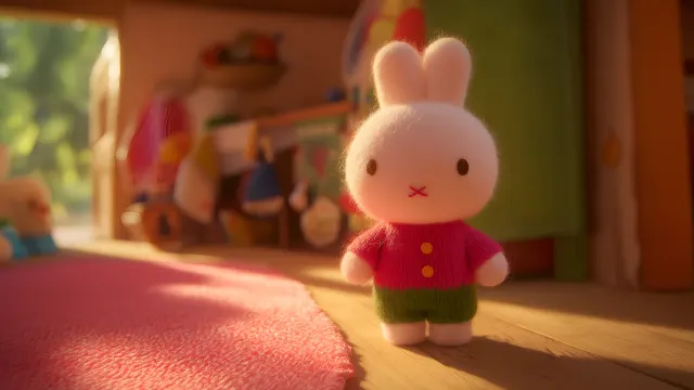 Cozy Miffy Bunny Toy Aesthetic wallpaper on Pixipics