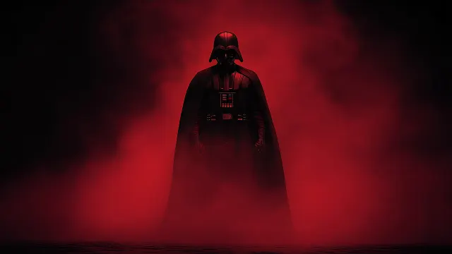 Darth Vader Emerging From Smoke wallpaper on Pixipics