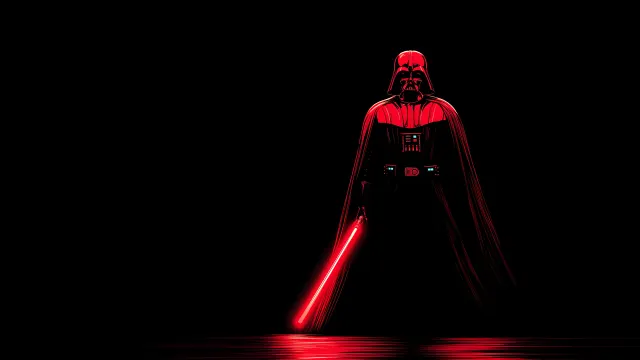 Star Wars Darth Vader In A Dark Aesthetic Style wallpaper on Pixipics