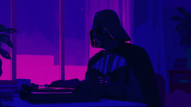 Star Wars Darth Vader Lofi Beats Studying wallpaper on Pixipics