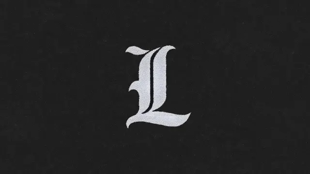 Death Note L Gothic Letter Dark wallpaper on Pixipics