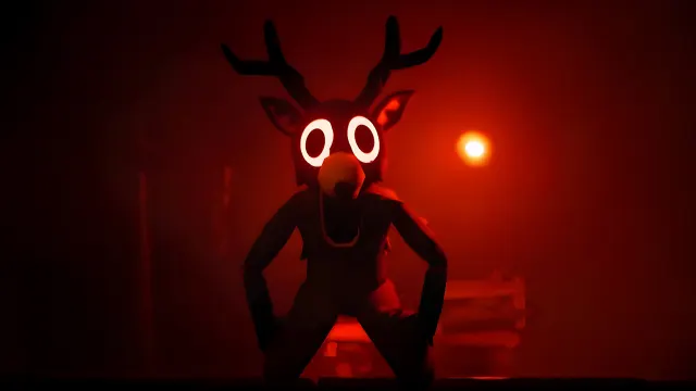 99 Nights In The Forest The Deer Red Horror wallpaper from Pixipics