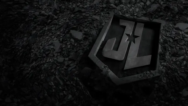 Dc Comics Justice League Logo Dark Stone Texture wallpaper on Pixipics