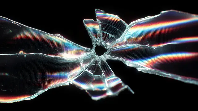 Glass Cracked Hyper Realistic Destkop wallpaper on Pixipics