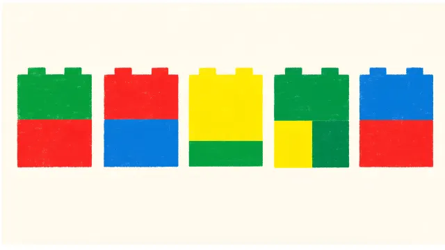 Google Lego Doodle Primary Color Mix wallpaper from Pixipics