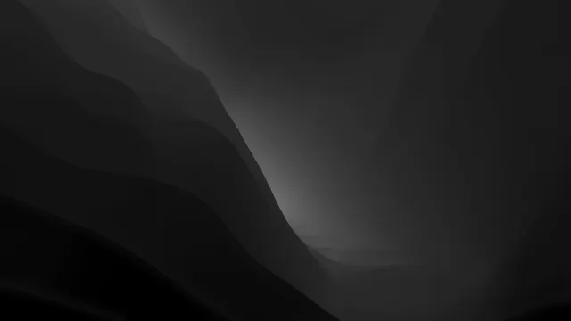 Macos Monterey Abstract Black Dark Mode Layers wallpaper on Pixipics