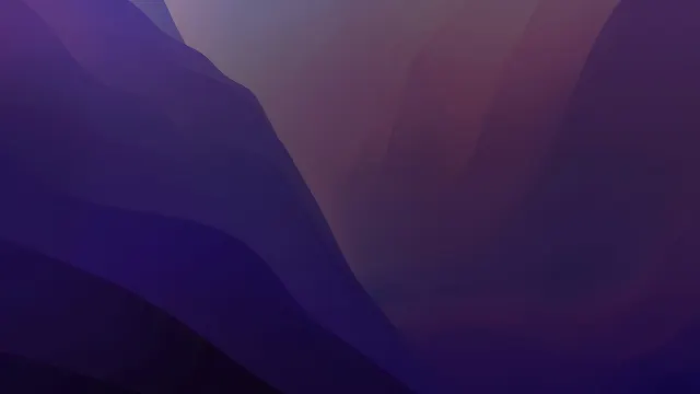 Macos Monterey Abstract Dark Purple Layers wallpaper on Pixipics