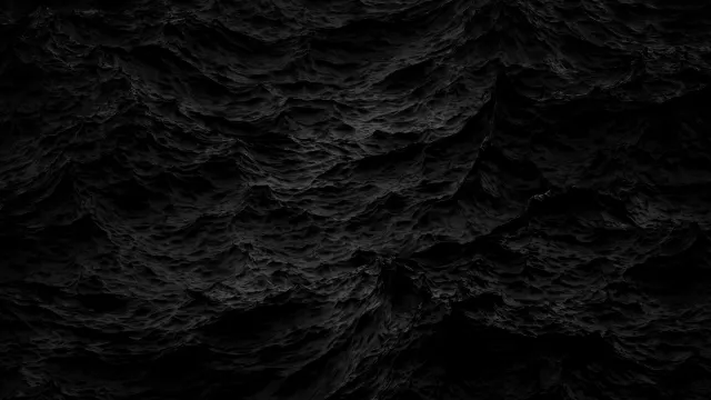 Matte Black Dark Ocean Waves Abstract Texture wallpaper on Pixipics
