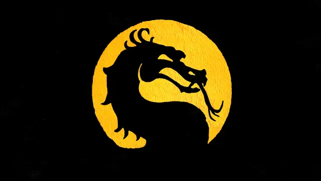 Mortal Kombat Logo Minimalist wallpaper from Pixipics
