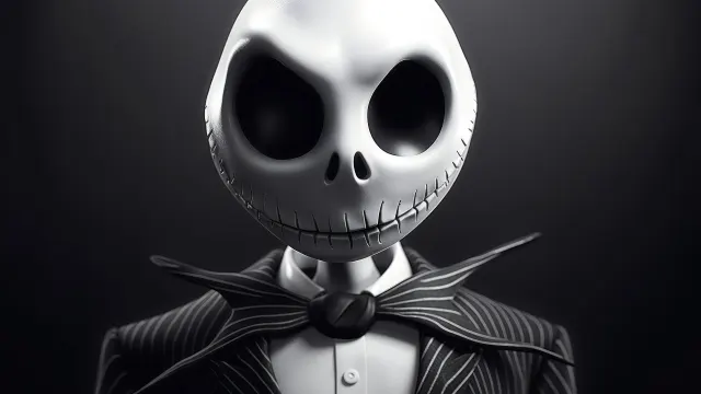 Nightmare Before Christmas Jack Skellington Suit Style wallpaper on Pixipics