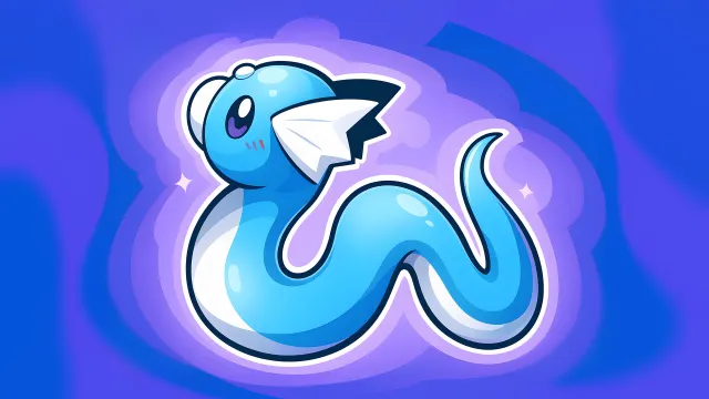 Pokemon Dragonair Dreamy Glow wallpaper on Pixipics