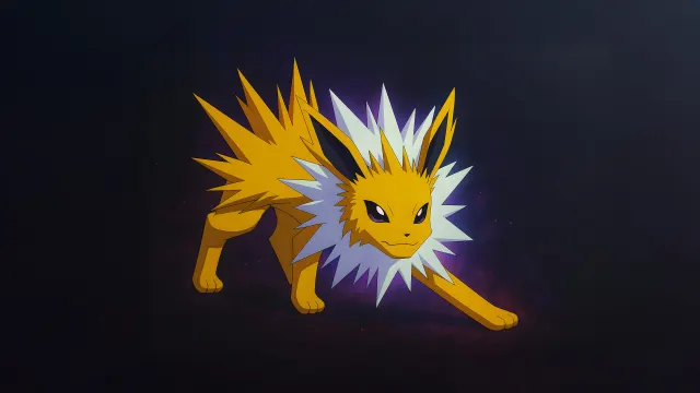 Pokemon Jolteon With Sharp Spikes wallpaper on Pixipics