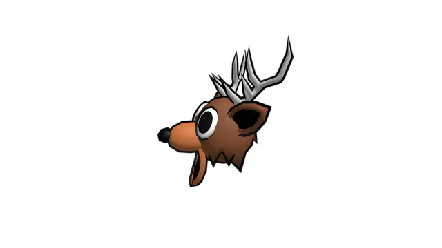Roblox 99 Nights In The Forest Deer Head White wallpaper on Pixipics