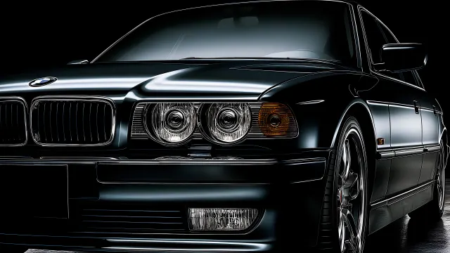 Sleek Bmw Front End Low Key Mood wallpaper on Pixipics