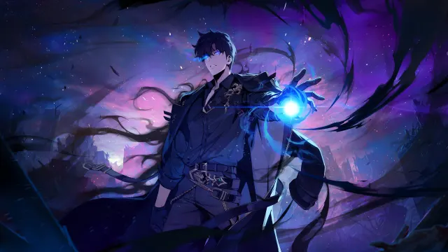 Solo Leveling Sung Jin Woo Monarch Power wallpaper on Pixipics