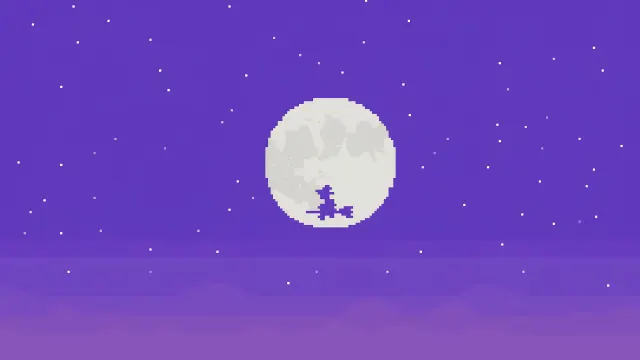 Spooky And Cute Halloween Witch wallpaper on Pixipics