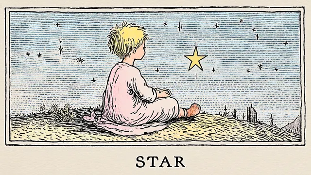 Tarot Card Star Vintage wallpaper from Pixipics