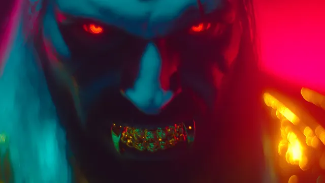 The Witcher Geralt Golden Grillz Neon wallpaper on Pixipics