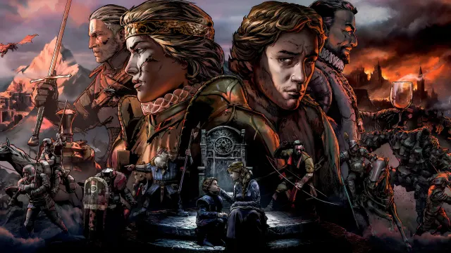 The Witcher Thronebreaker Comic Art wallpaper on Pixipics