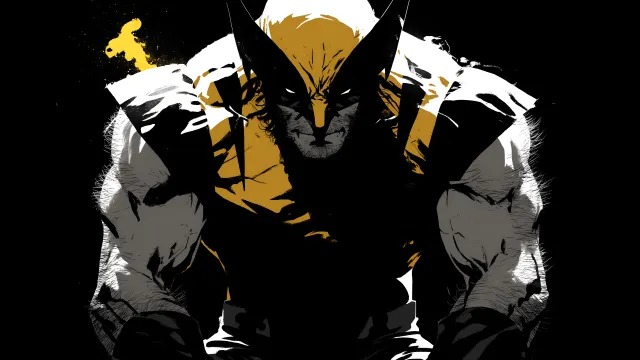 Wolverine Shadow Muscles wallpaper on Pixipics