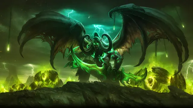 World Of Warcraft Illidan Stormrage Demon Form wallpaper on Pixipics