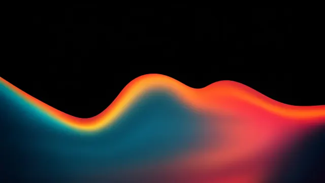 Abstract Colorful Wave Gradient wallpaper from Pixipics