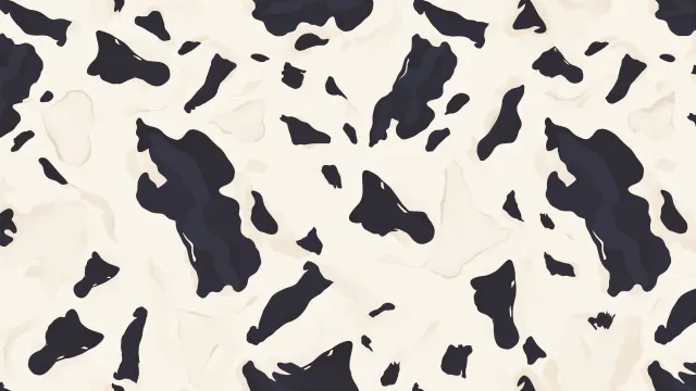 Aesthetic Cow Print Pattern wallpaper on Pixipics