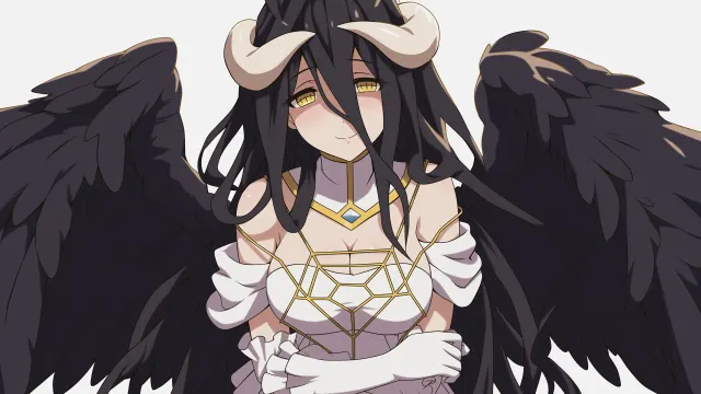 Albedo Overlord Nazarik Guardian Dark Angel wallpaper on Pixipics